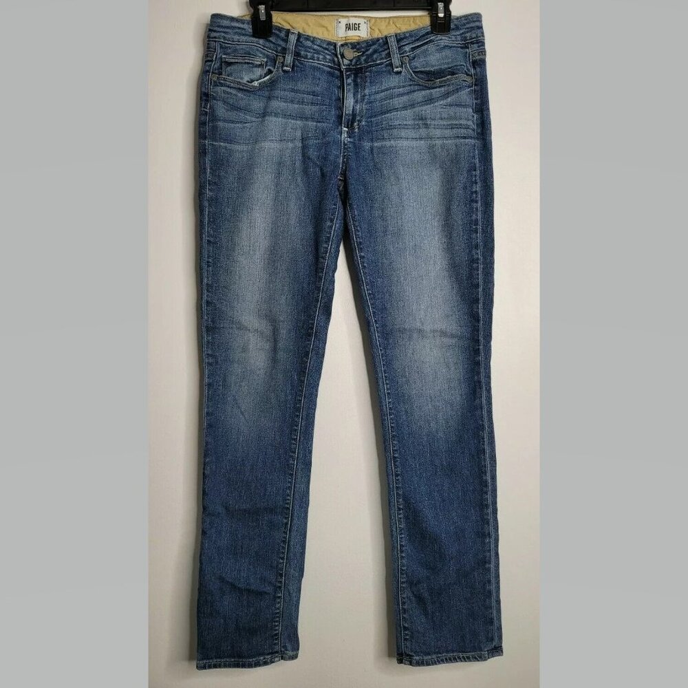 Paige Womens Jimmy Jimmy Skinny Jeans Size‎ 28 Medium Wash Pants Denim